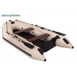 Надувная лодка Аква Мания АМК-330 светло серая